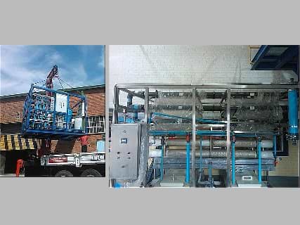 Turnkey Water treatment plant.  5000 l/h 