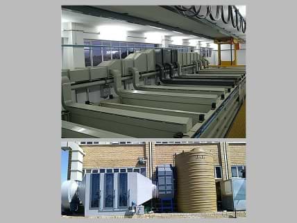 Anodising plant and PVC Horizontal Scrubber 